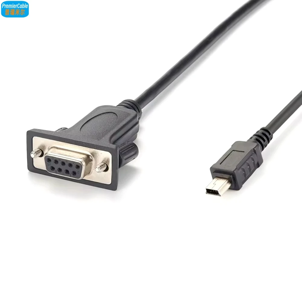 

Mini USB Male to RS232 DB9 Female adapter Serial Communication Cable to Connecting and Configure Compatible with Sartorius