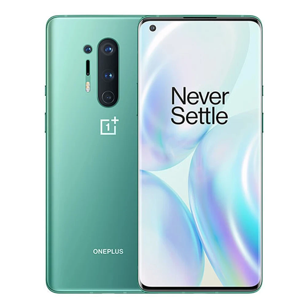 Original OnePlus 8 Pro 5G Mobile Phone Dual SIM NFC 6.78'' 128GB/256GB ROM 48MP+8MP+5MP+16MP 4K@30/60fps Octa-Core used phone