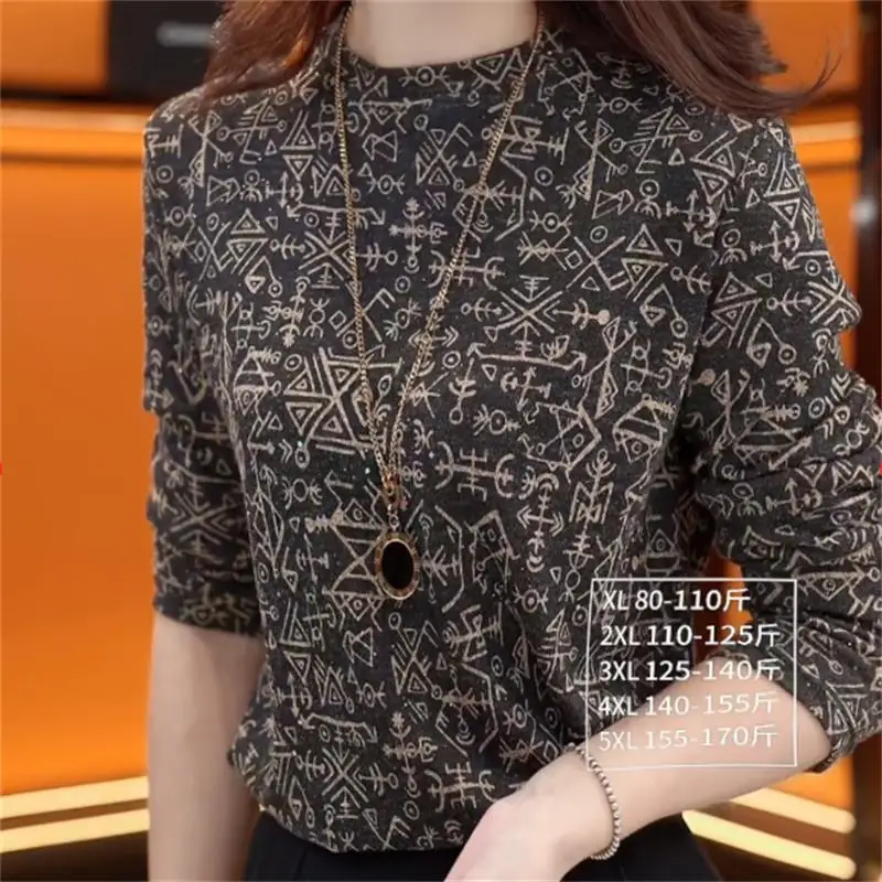 2025 Autumn Clothes High-Quality Boutique Bottoming Fashionable Age-Reducing Plus Velvet Warm Fleece Sweater