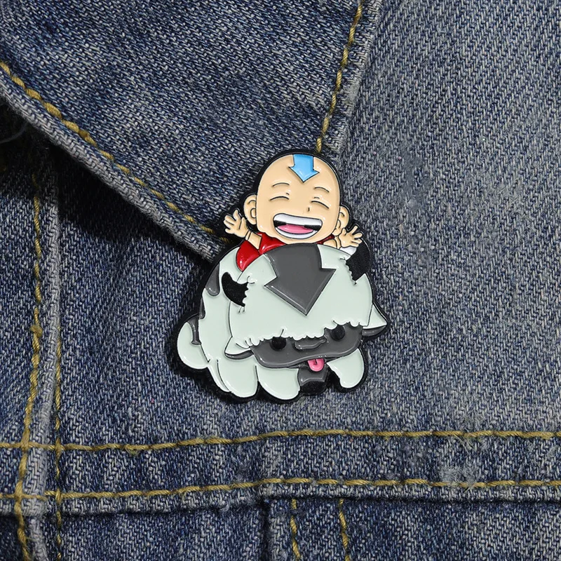 Cartoon and anime character roles Enamel pin Fun anti glare clothing and accessories brooch Women's jewelry gifts toys