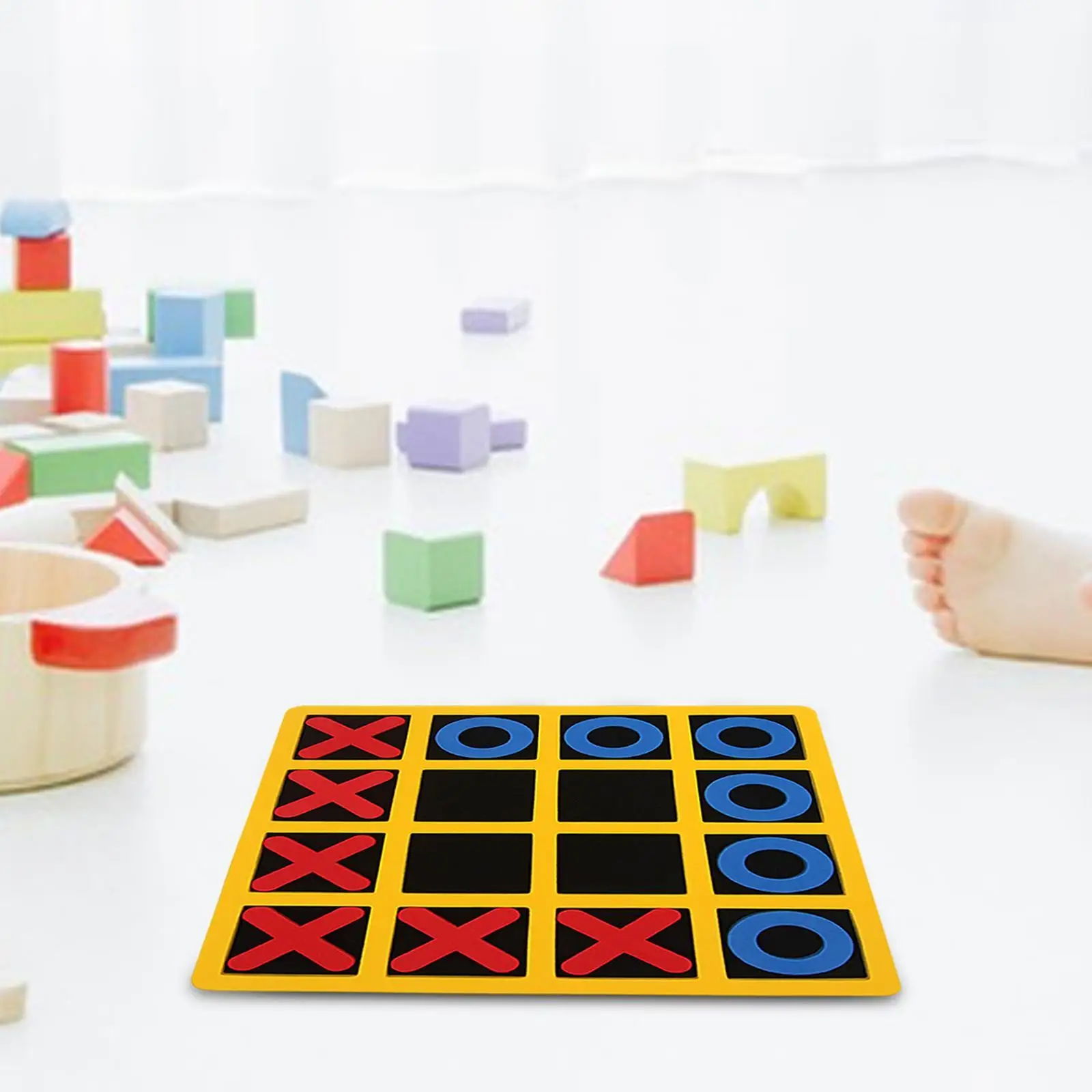 Tic TAC-Jeu de Puzzle pour Enfant et Adulte, Jouet de Table XO, Cadeaux de ix