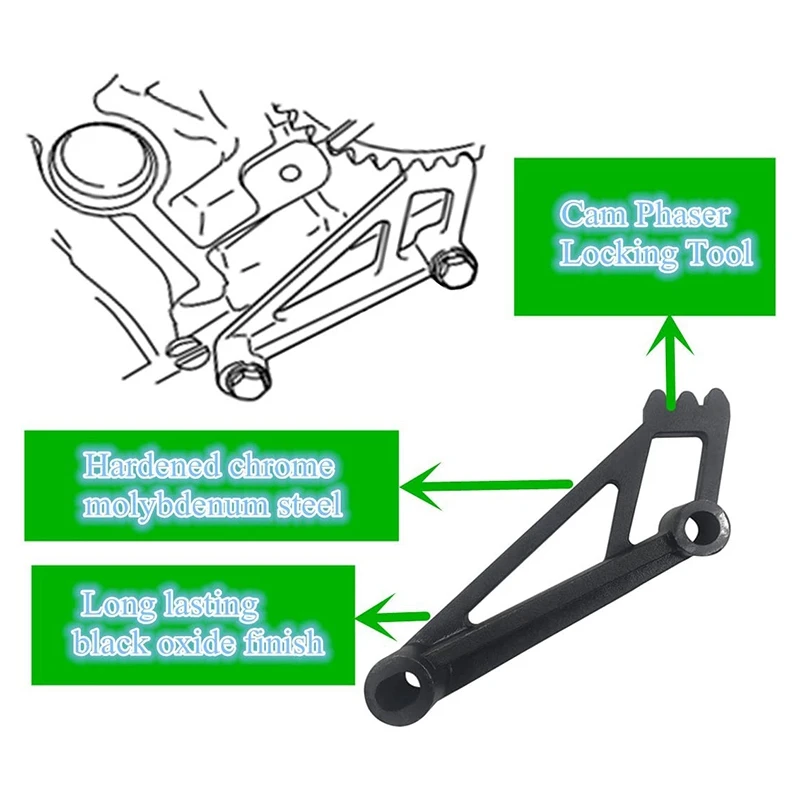 Cam Phaser Locking Tool and Timing Chain Locking Wedge Tool for Ford F150 F250 F350 Mustang Explorer for Lincoln Mercury