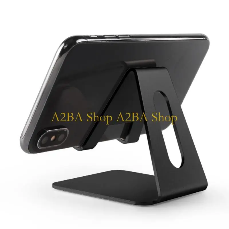 

A2BA Metal Universal Cellphone Tablet Stand Durable Countertop Rack Anti Deform Aluminum Holder Cradle for Home