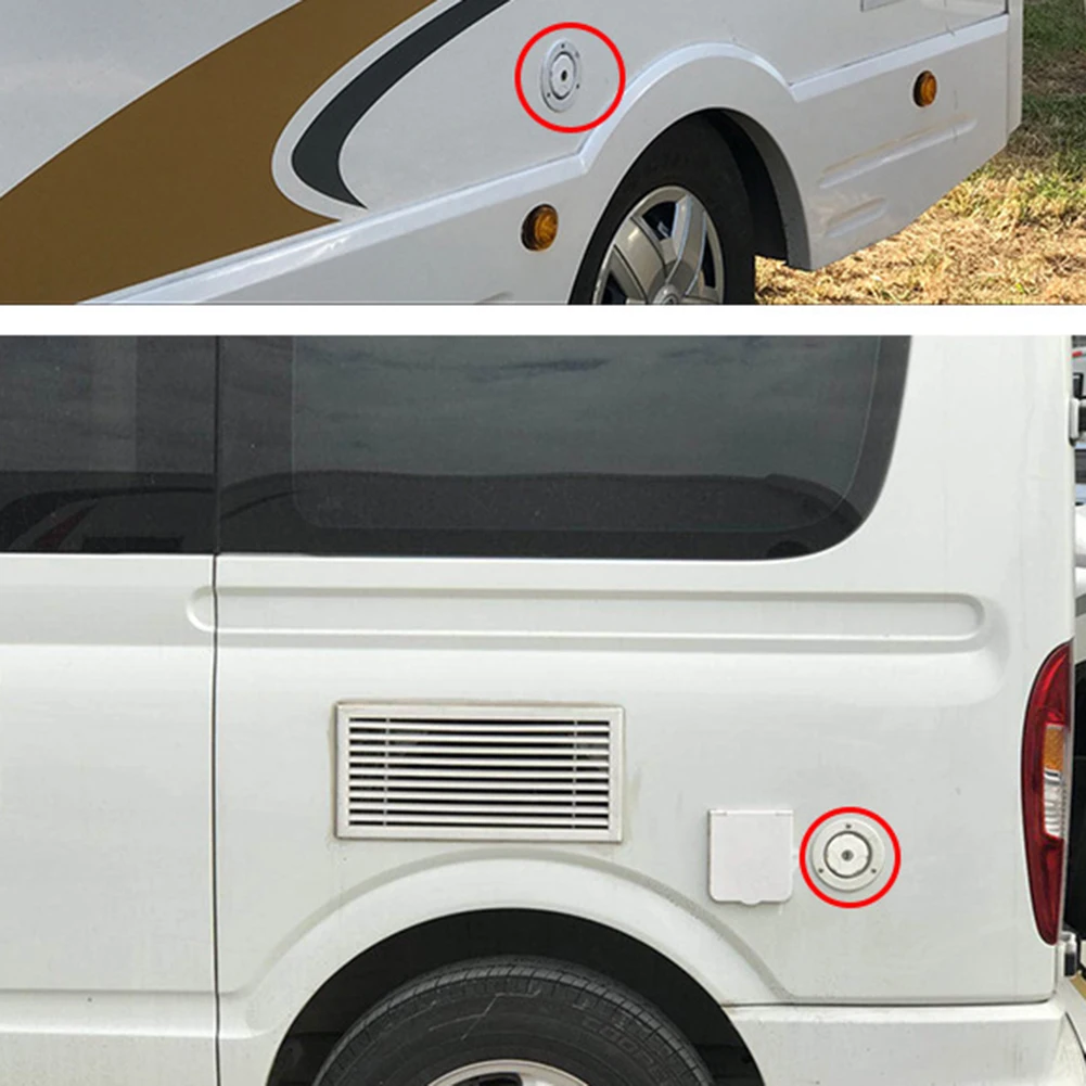 

Gravity Fresh Water Fill Hatch Lockable Gravity Water Inlet Filler Dustproof Gravity Fresh Water Fill Hatch Inlet RV Accessories