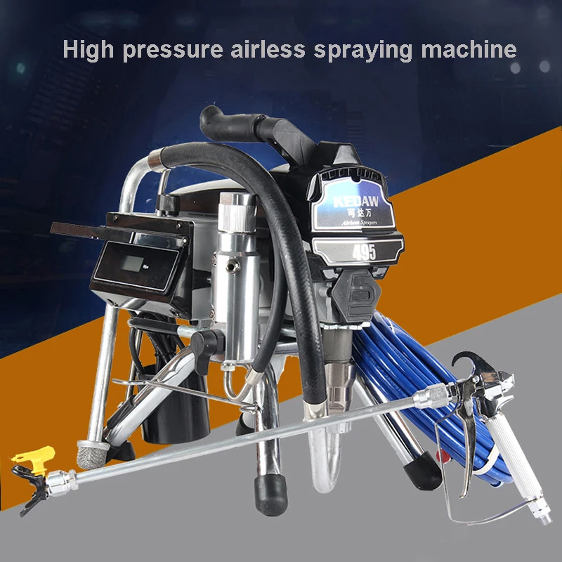 

Spray Gun Airless Paint Sprayer 395&495 Painting Machine High-Pressure 2800W/3500W Airless Spraying Machine Professional Airless