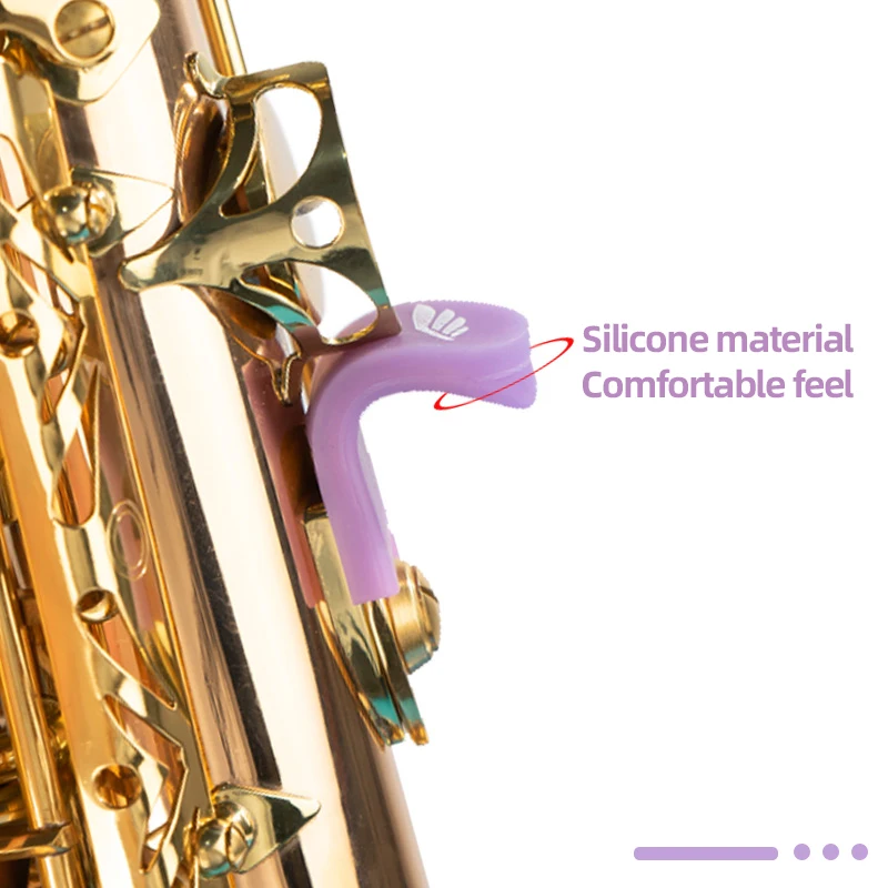

Colorful Finger Rest Cover for Alto, Tenor, Soprano Saxophone Thumb Rest Cover Finger Rest Side Key Palm Rest Accessory for Comfortable Playing
