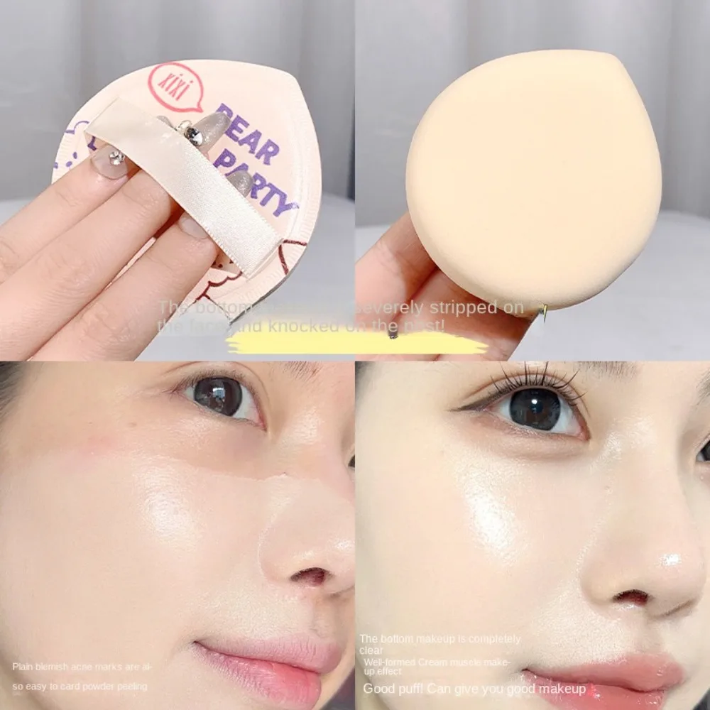 Sponge Air Cushion Makeup Puff Skin-friendly Professional Cartoon Cosmetic Puff Kawaii Animation Soft Air Cushion Powder Puff