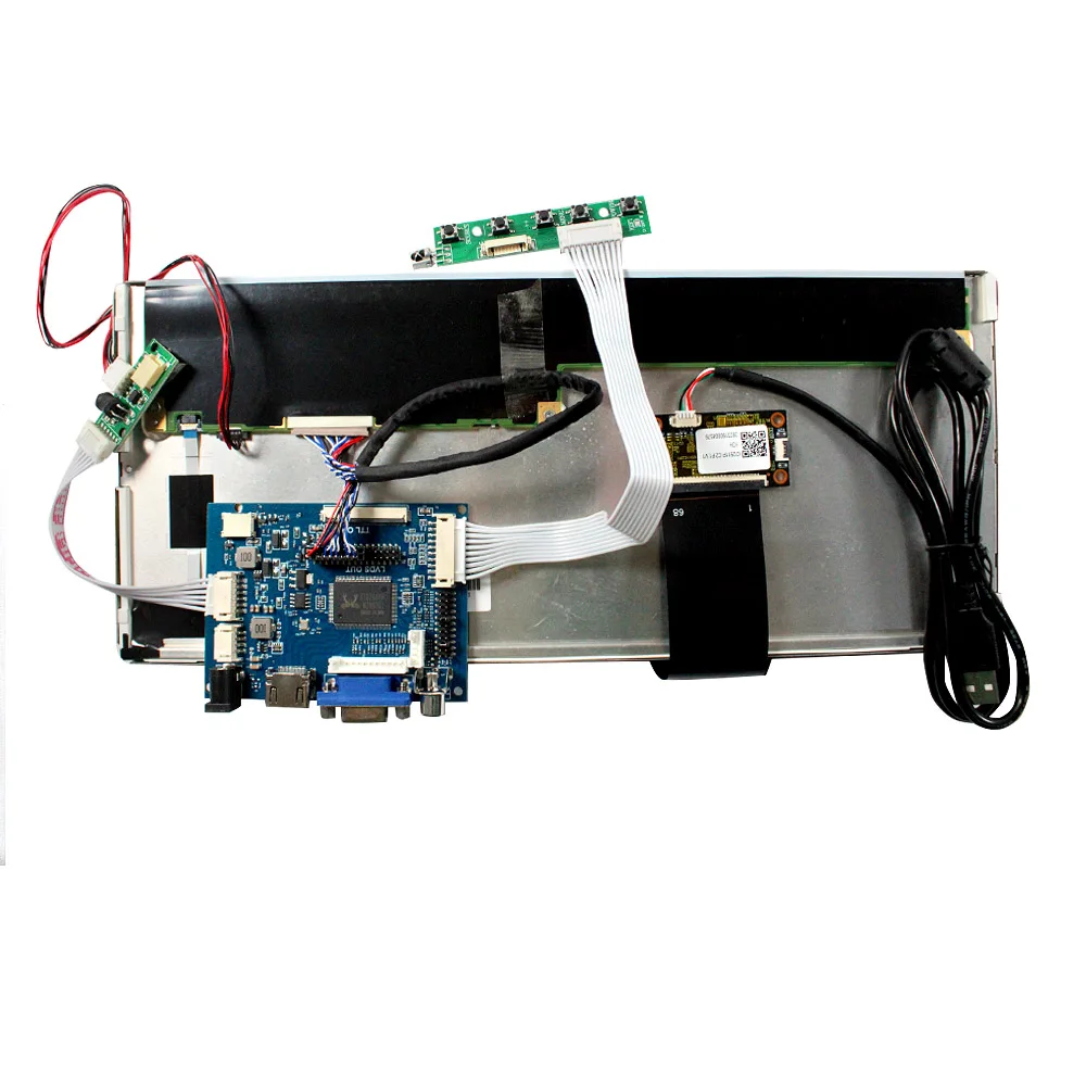 12.3 بوصة Lq123k3lg01 1280x480 شاشة Lcd بار شاشة Lcd تعمل باللمس مع لوحة عكس Hd-Mi Vga Av1 Av2