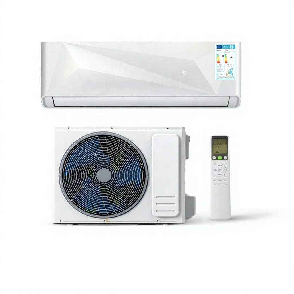 9000BTU R32 Inverter Split Air Conditioner 220V 50Hz Quiet Energy Saving homeAC EU