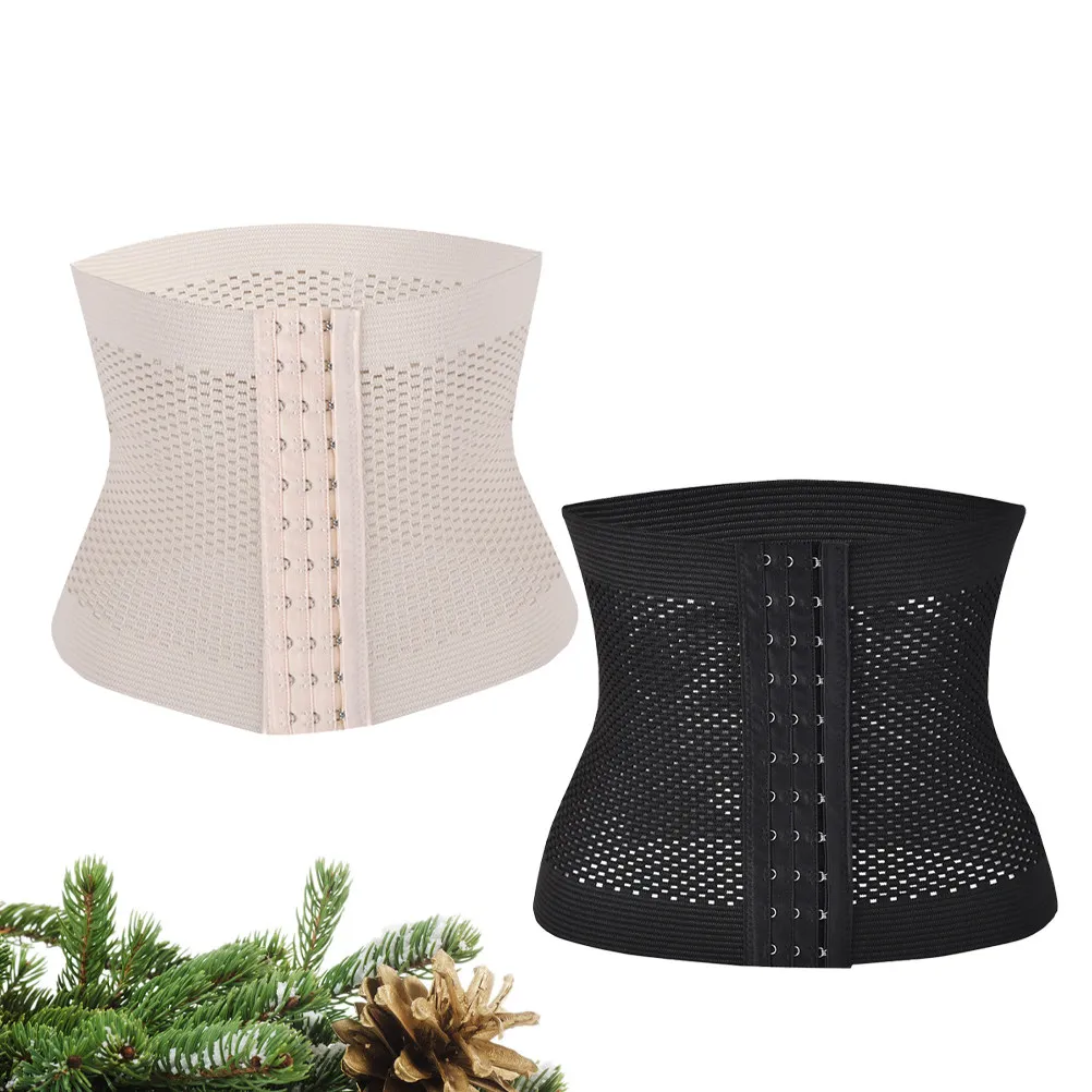 

Комплект из 2 послеродовых бандажей для женщин: поддерживающий пояс для живота после родов, корректирующий пояс для талии, корсет для восстановления после беременности, размер M