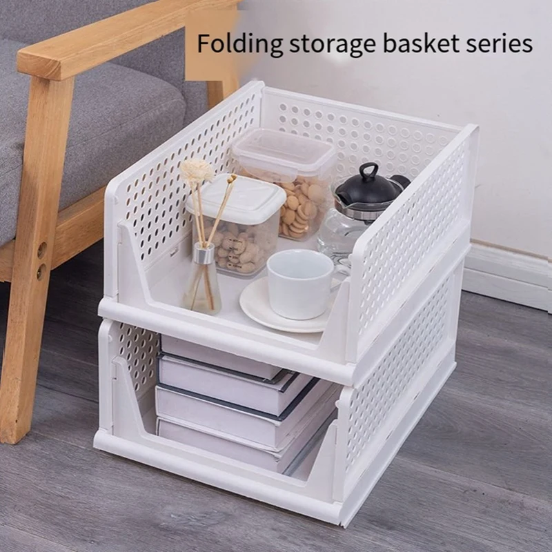 Stackable Clothes Storage Basket Drawer Storage Basket Wardrobe Storage Layered Partition Wardrobe Storage Basket