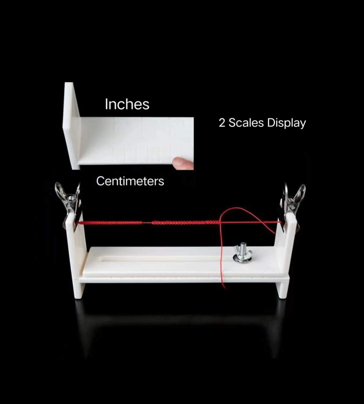 1pc HIPS Hand Rope Weaving Knitting Frame DIY Handmade Rope Artifact Bracelet Craft Tool Accessories