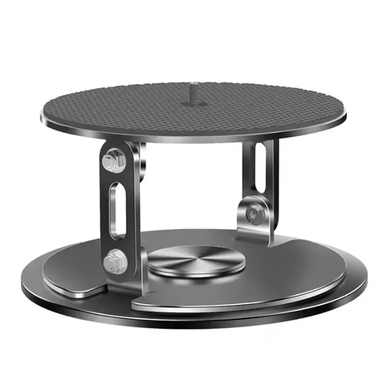 

A76K 360 Degree Adjustable Desktop Projector Stand, Tabletop Projector Stand Mount No Drilling Table Projector Holder