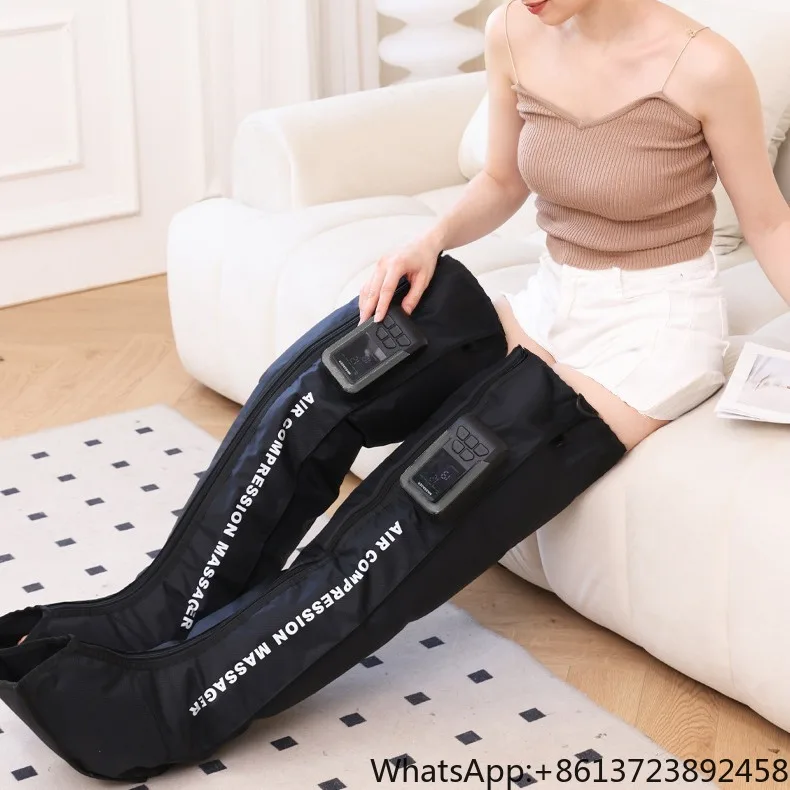 

Wireless Air Recovery Boots New Design Pneumatic Compression Leg Massager Foot Massage Wave System for Relief
