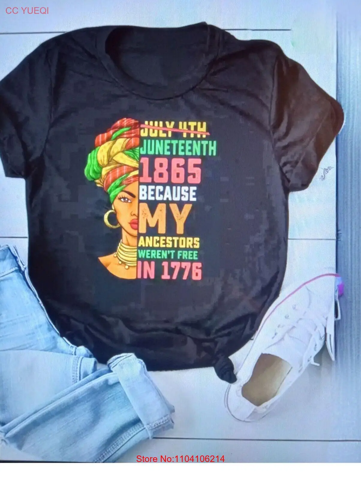 

Juneteenth Shirt Women Juneteenth Shirts African American Vintage Unisex T-Shirt