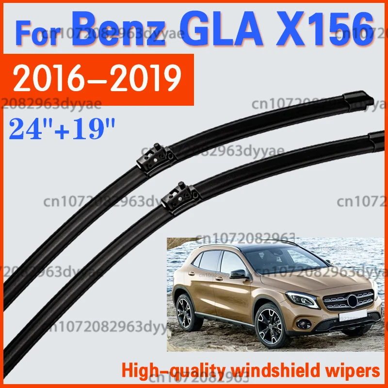 Für Mercedes Benz GLA X156 GLA 200 250 180 220 45 2016 2017 2018 2019 Vordere Hintere Scheibenwischerblätter Windschutzscheiben-Zubehör