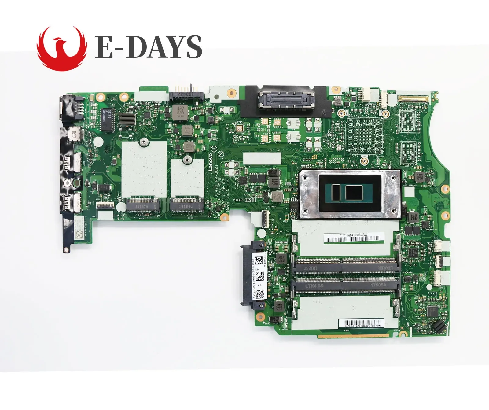 

Материнская плата для ноутбука LENOVO Thinkpad L460 NM-A651 с процессором 3955U 4405U I3 I5 I7 6-го поколения DDR3