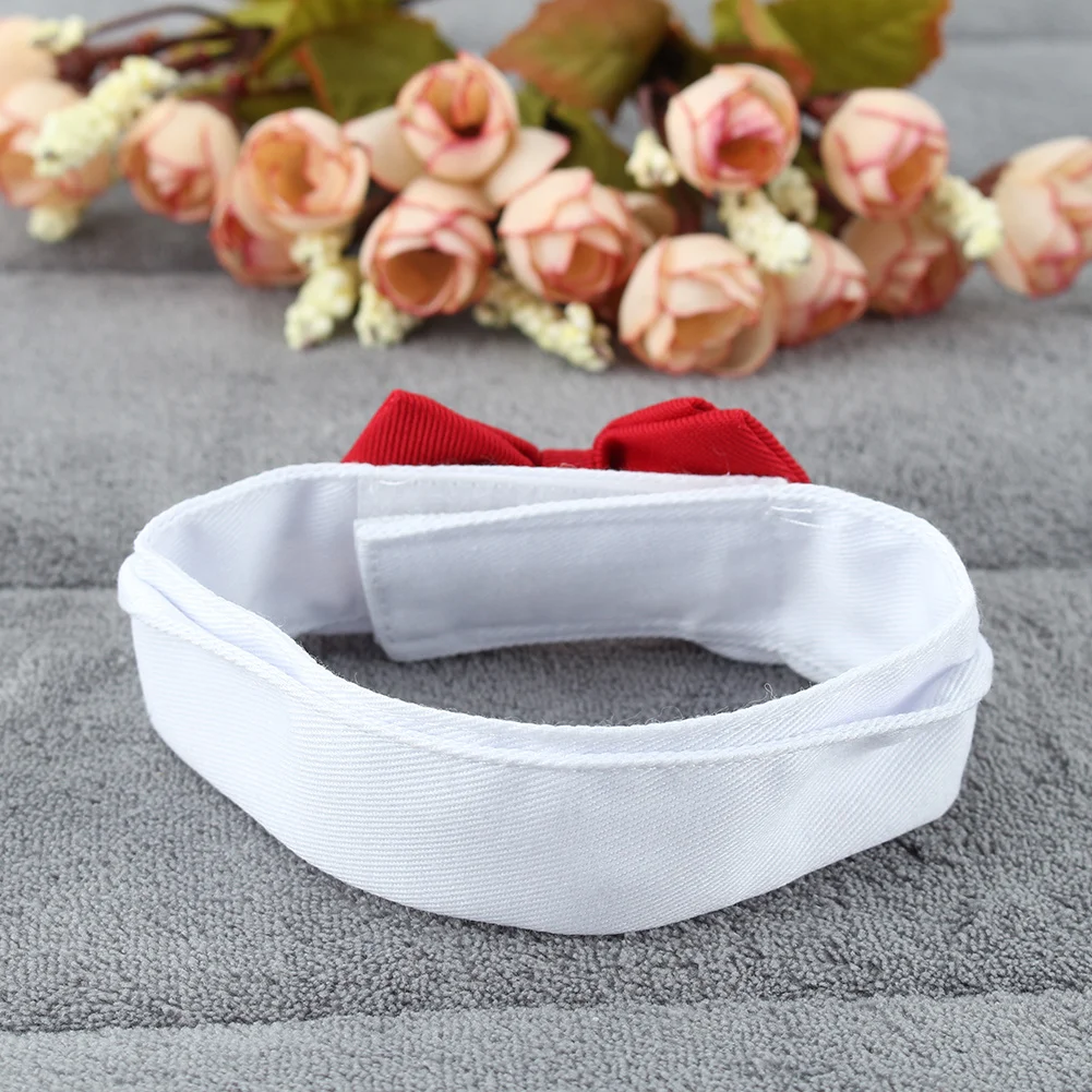 1PC Pet Puppy Dogs Adjustable Bow Tie Collar Necktie Bowknot Bowtie Holiday Wedding Decoration Accessories New