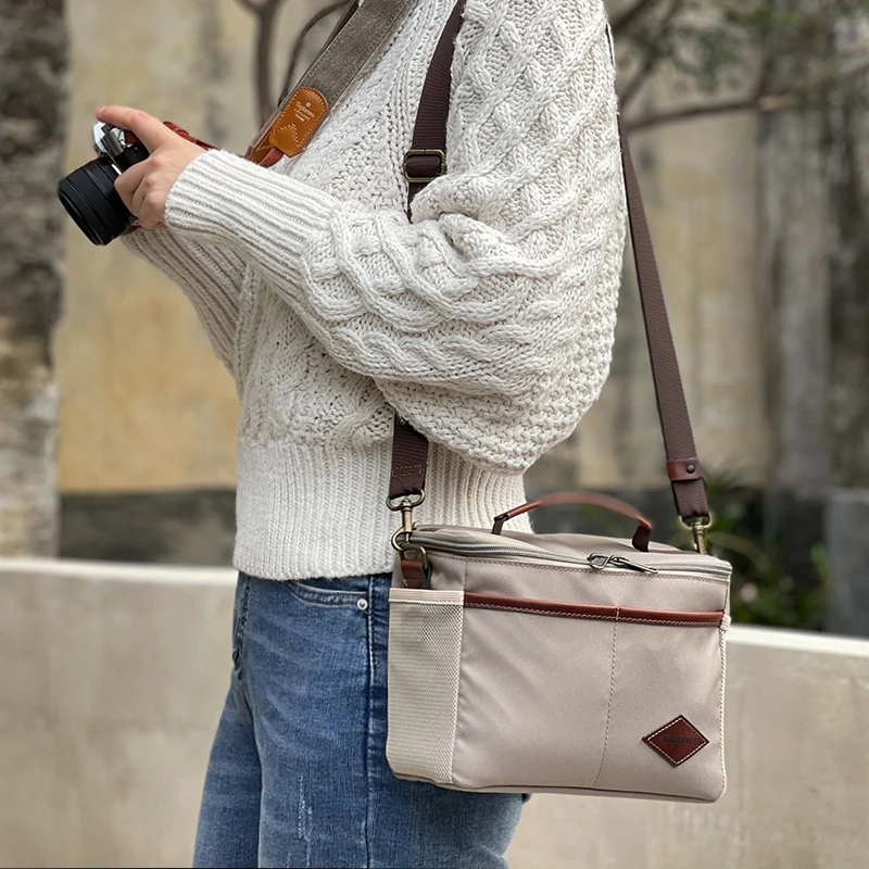 

Кейс для переноски камеры, сумка для хранения фотоаппарата, фотобокс для Fujifilm X-T50, X-T20, Canon R10, Nikon Z50, Sony A7C2, Olympus, Leica