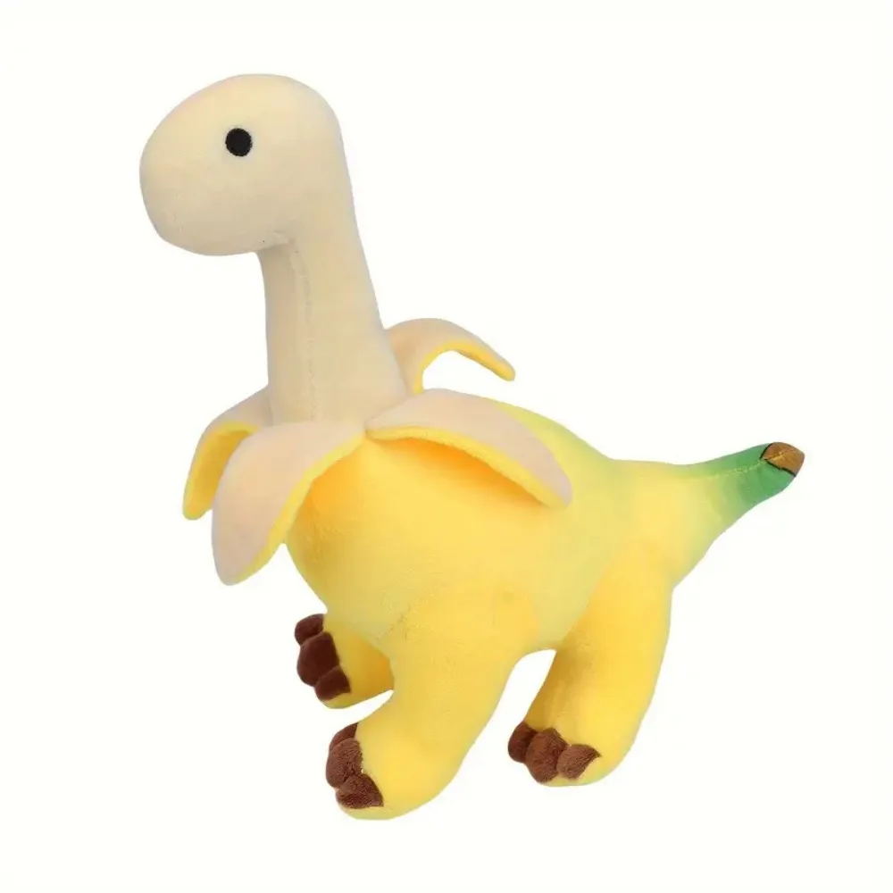 

Kawaii 28cm Peeled Banana Brontosaurus Plush Toy Soft Stuffed Birthday Gift Dragon Animal Yellow Dinosaur Plush Toy Kids