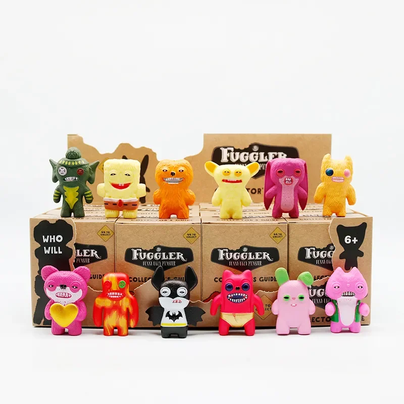 

3-inch Sprout Teeth Monster Doll Doll Disassembly Figure Model Trendy Toy Action Figures Children's Toy Birthday Gift