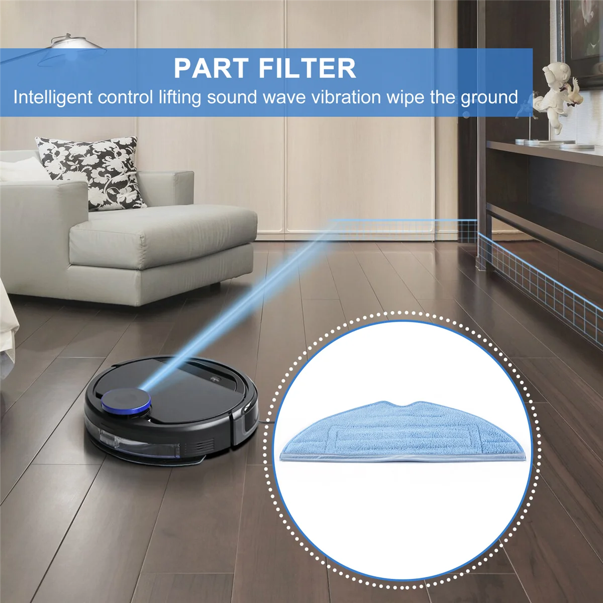 Сменные швабры A88X, тряпки, подушечки для швабры для пылесоса Roborock S7, аксессуары для подметальных машин