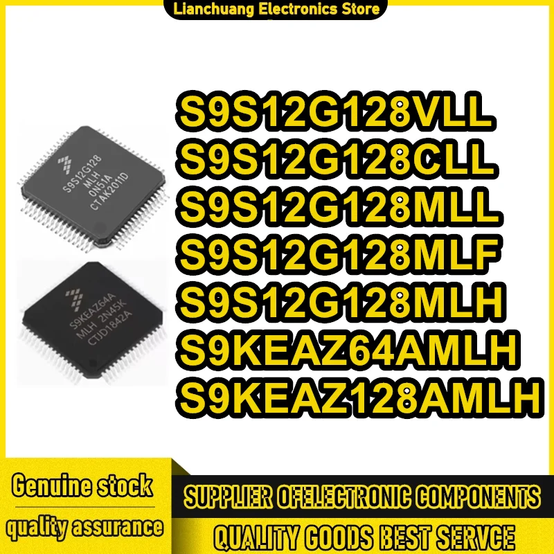 

S9S12G128MLL S9S12G128MLF S9S12G128MLH LQFP48 IC chipset New in stock