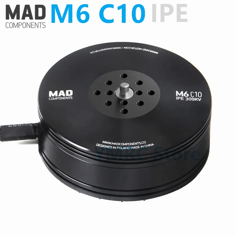 

MAD M6C10 IPE V3.0 150KV 200KV 250KV 300KV Brushless Motor for Long Range Multirotor Quadcopter Hexrcopter Octcopter RC Drones