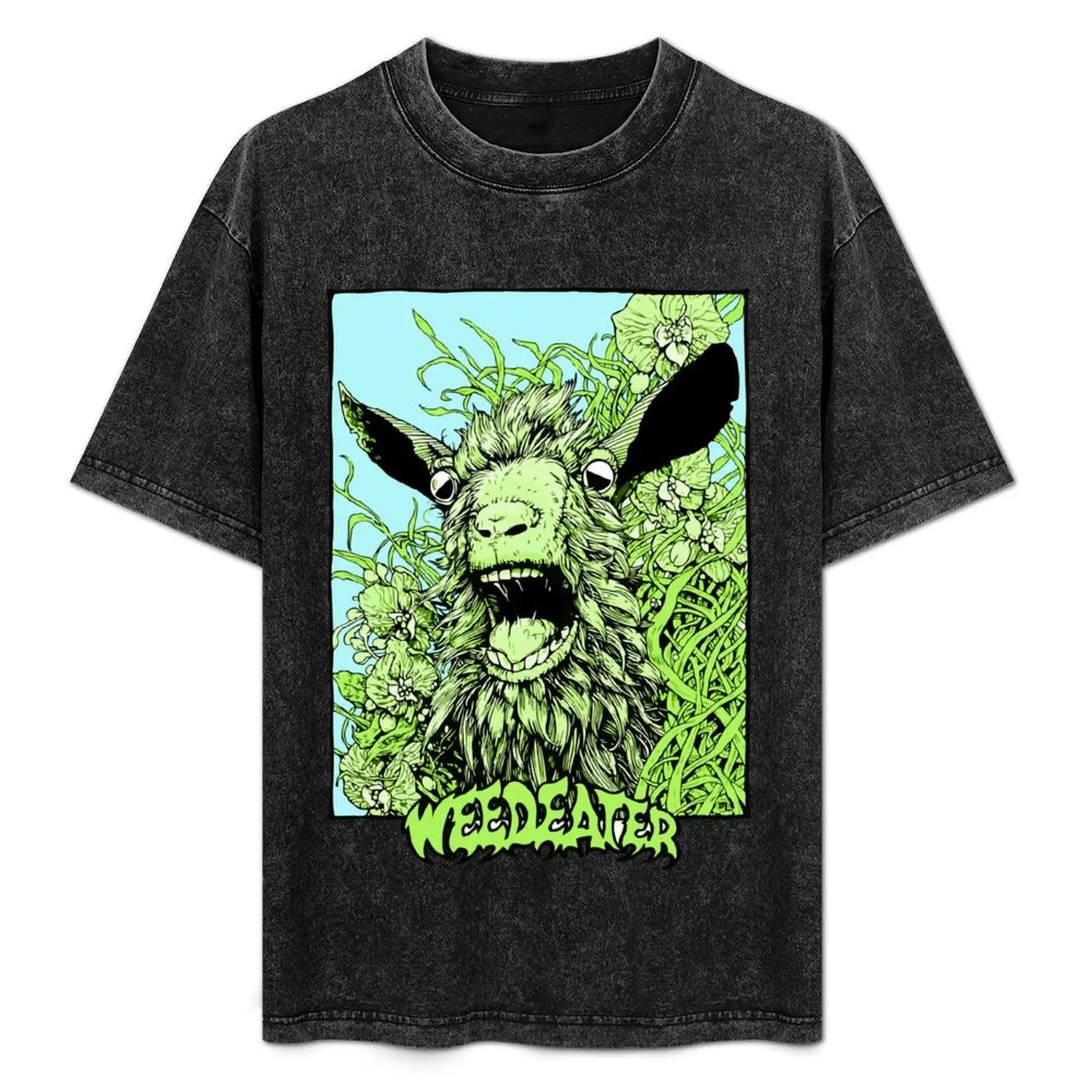 

Weedeater Sticker T-Shirt rapper graphic tees Personalized t-shirt luxury designer baggy shirts t shirt men