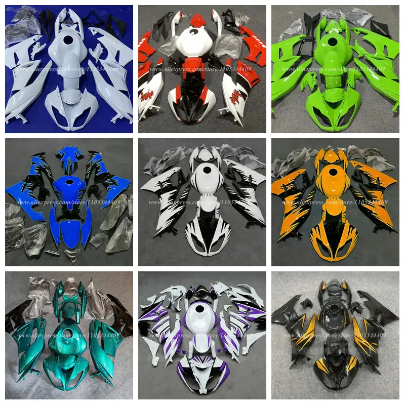 4 Gift New ABS fairing kit for Kawasaki ZX6R 636 2009 10 11 2012 car accessories with fuel tank cover customizable