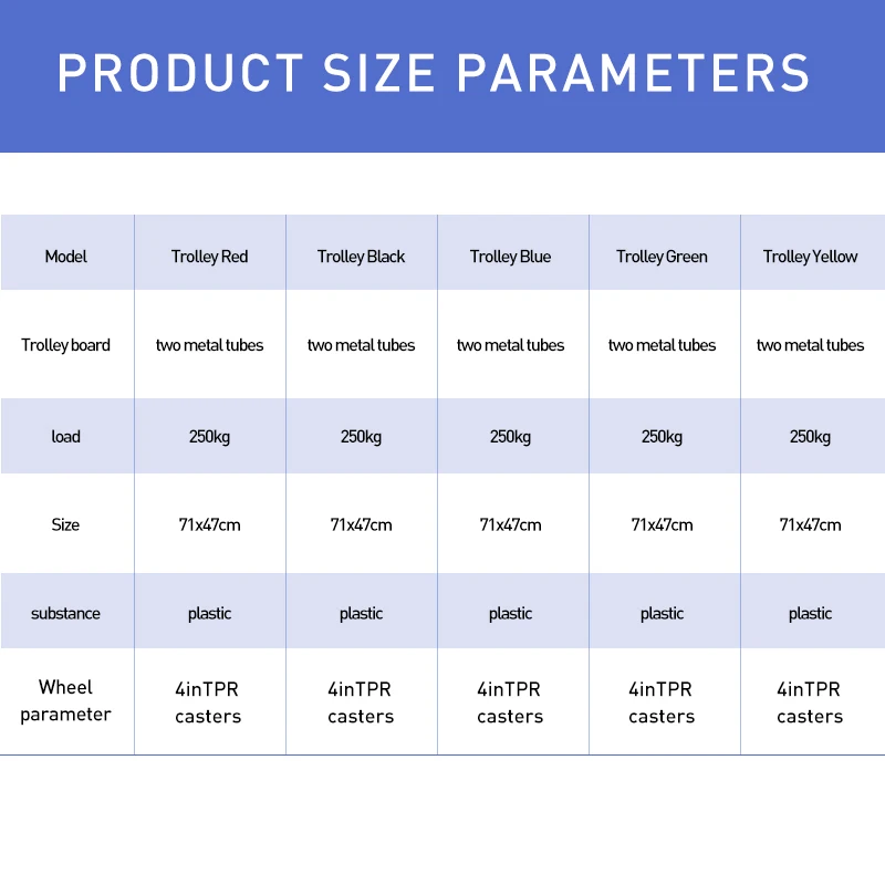 Hand Truck Folding Trolley Four Wheel Transport Trolley Suitable for Warehouse Workshop Tools  Airport Customization Available