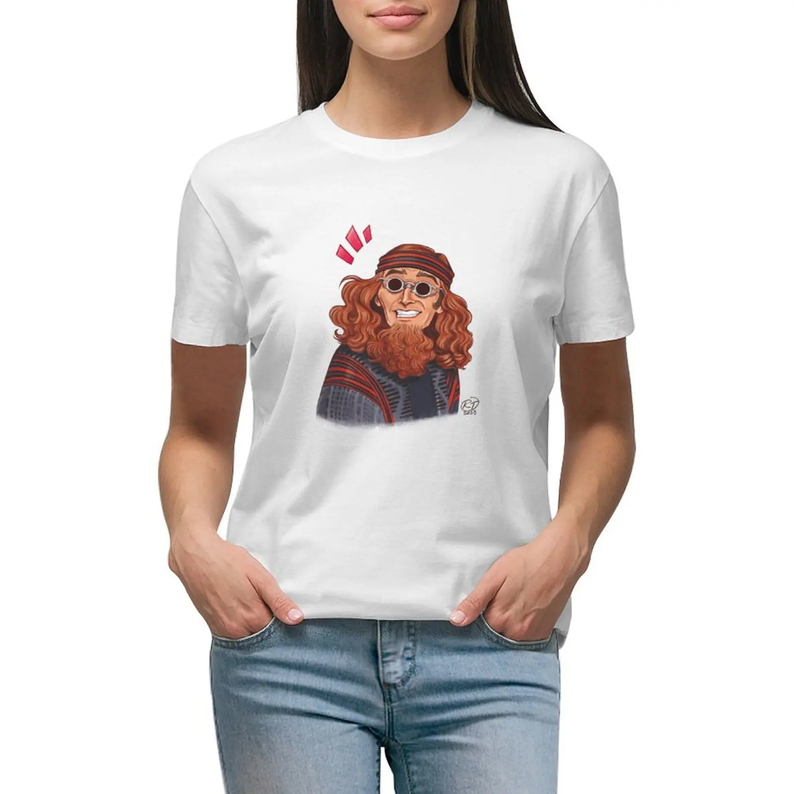 

Bildad-GO2 T-shirt lady clothes summer clothes black t-shirts for Women