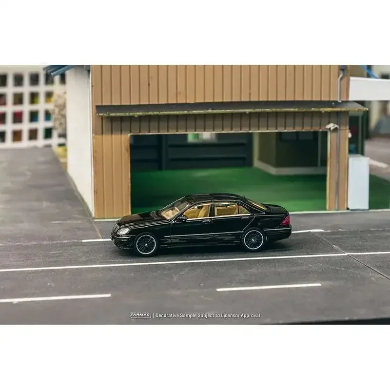 Tarmac Works *CHASE* メルセデス・ベンツ 1:64 Sクラス ワルド ブラック ダイキャストカーモデル コレクション おもちゃ