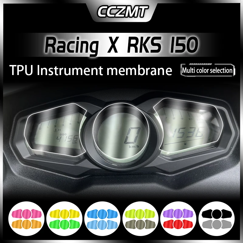 For KYMCO Racing X RKS 150 Long March Edition Headlamp Instrument Film Protection Sticker Waterproof Car Film Modification