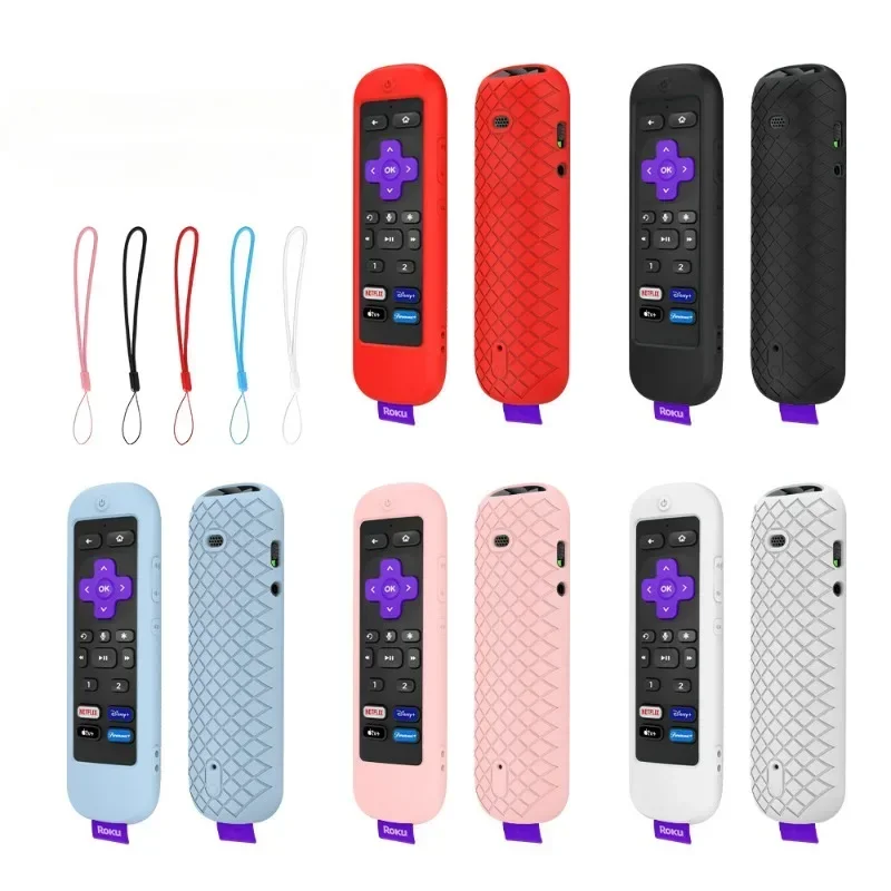 

2022 Dustproof Cover for Roku Ultra Remote Control Smart TV Stick Silicone Case Replacement Shockproof Protective Cover