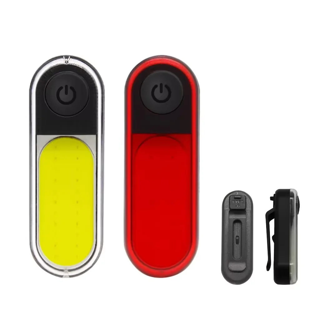 5 Modes Light Bicycle Rear Light Waterproof Bike Light COB USB Rechargeable Mtb Bike Taillights For Cycling Safety