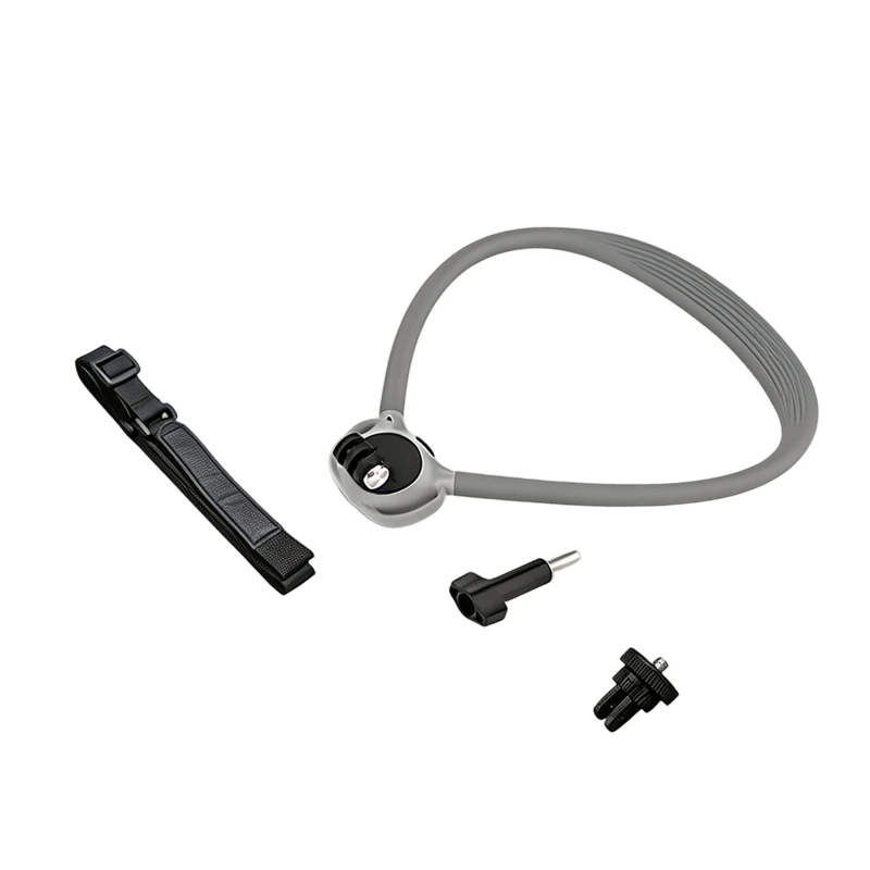Hals getragener Action-Kamerahalter mit Kugelgelenk-Richtungsänderung und Kamerakopf für Outdoor-Aktivitäten und Videonutzung – Detail 1