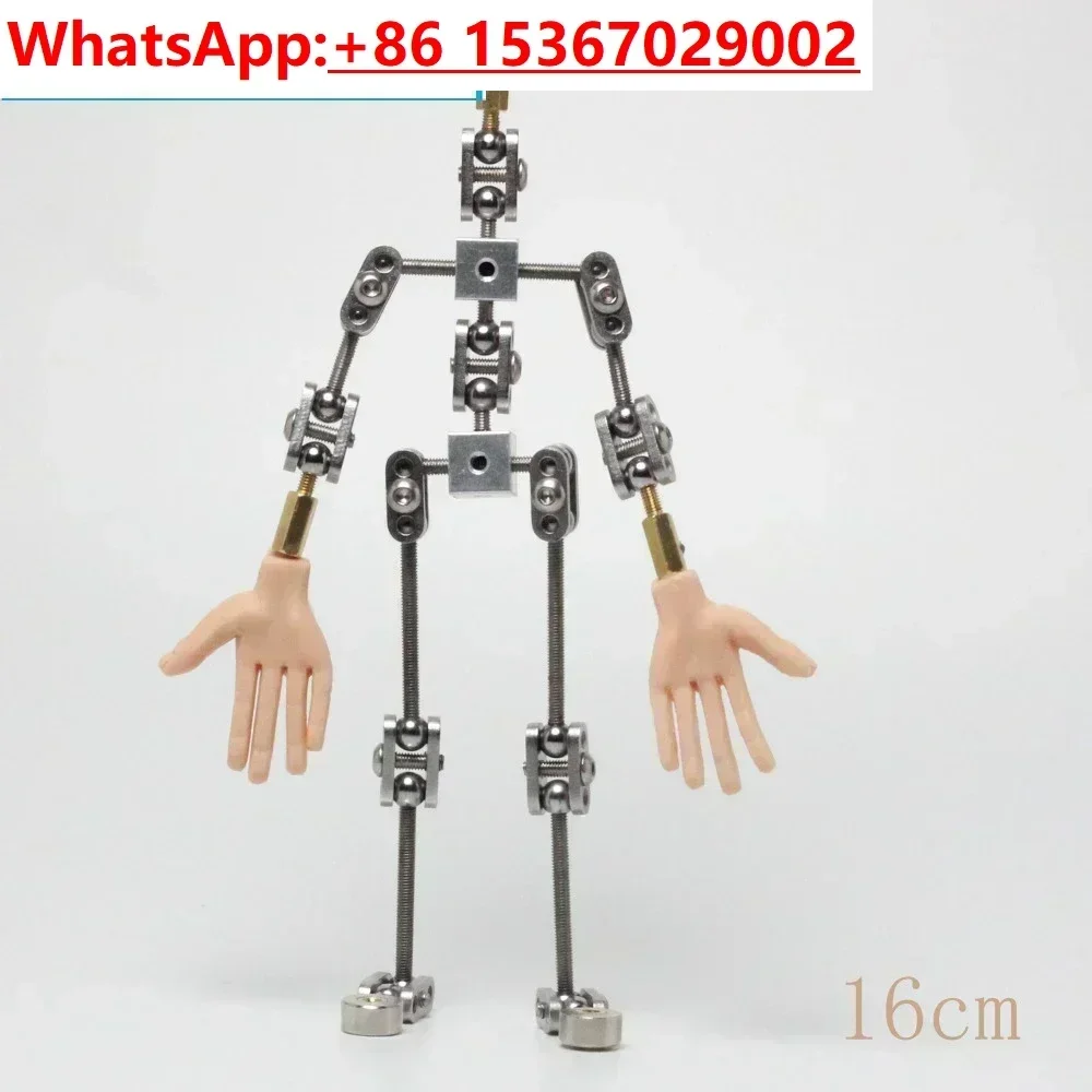 

DIY Not-Ready-Made Animation Studio Armature Kit for Stop Motion Puppet with Silicone Hands