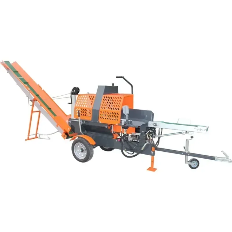 Automatic Lift Firewood Splitter 15t 20T Log Splitters Machine Splitting Machines Wood Processor Machinery Łuparka Do Drewna