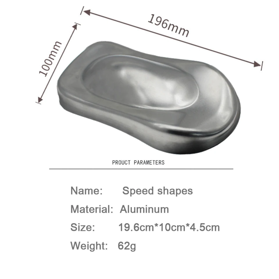 20pcs/lot Metal/Plastic Speed Shape Car Painting Sample Test Panel For Automotive Painting Color Display MX-179