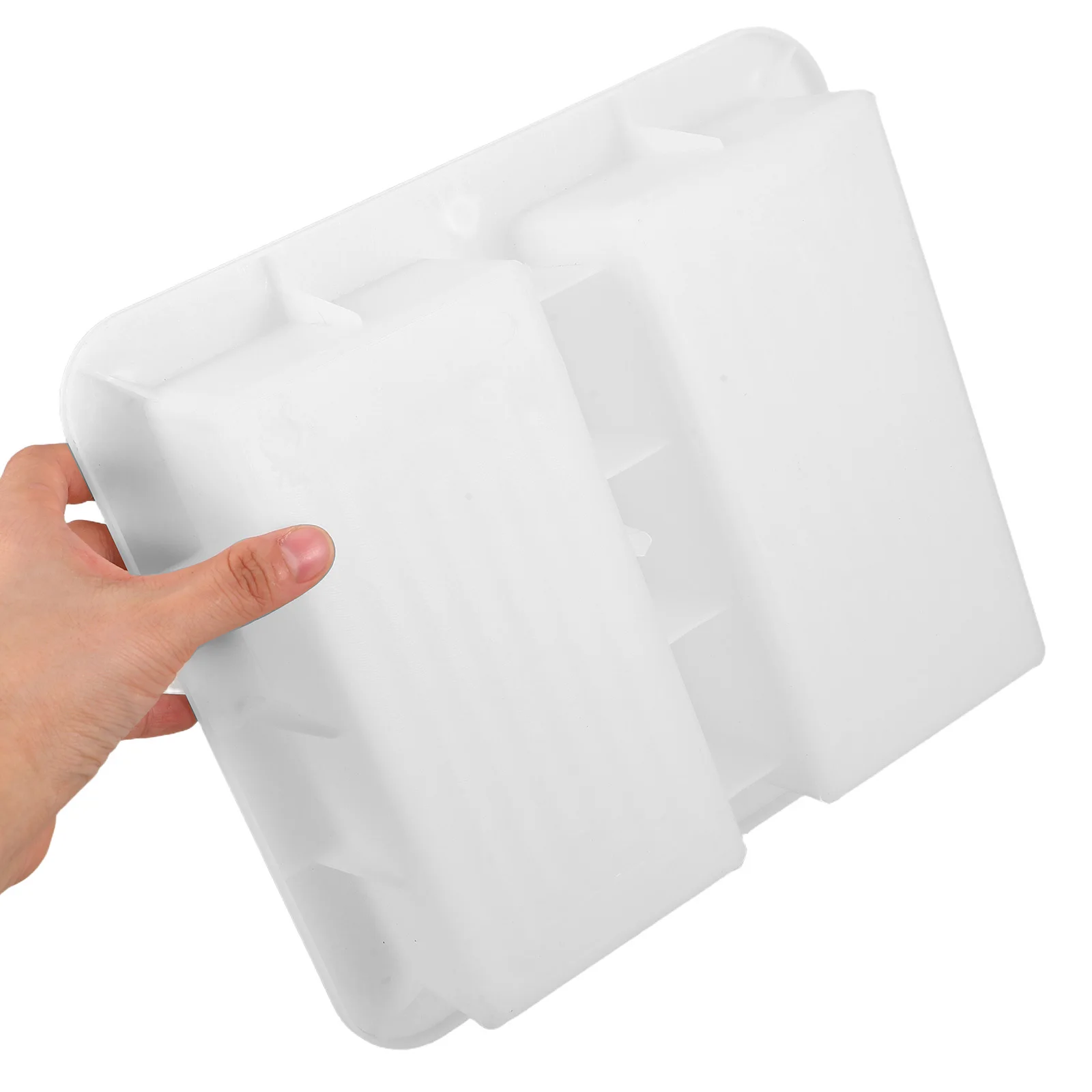 

Rectangle Dutch Brick Mold High Precision Cement Brick Maker Plastic Paver Mold for Outdoor Garden Pathway Balcony Concrete