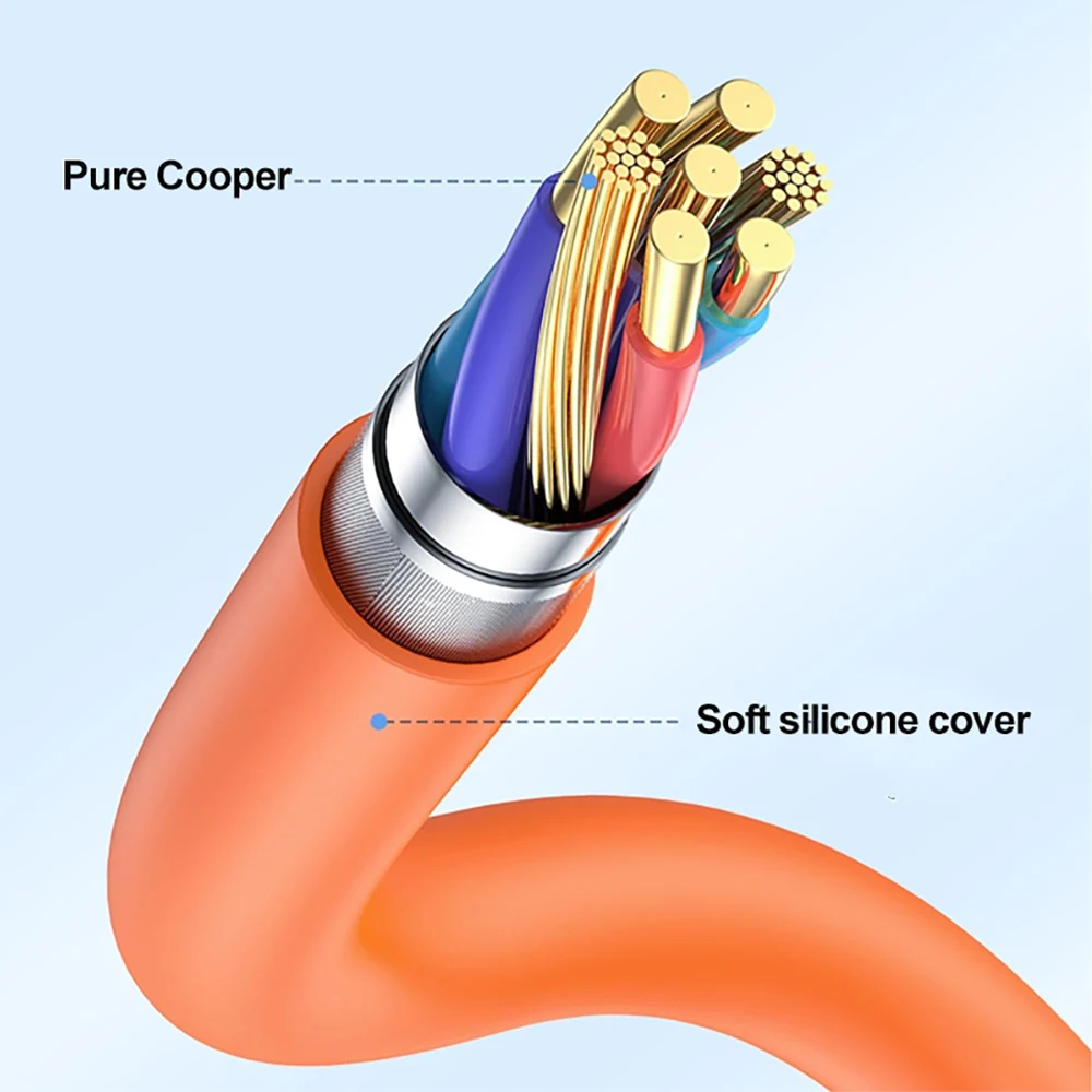 USB C Cable , 100W 180 ° USB A to USB C Cable USB 2.0, Type C Charging Cable for Samsung Galaxy S20 S10 S9 S8 Plus S10E Note