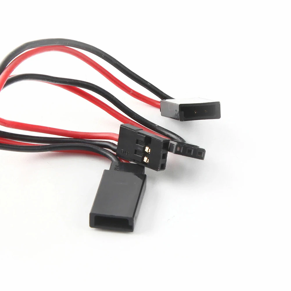 RC  Heavy Current Dual Charging Switch Fit FUTABA/JR Connector for RC Plane