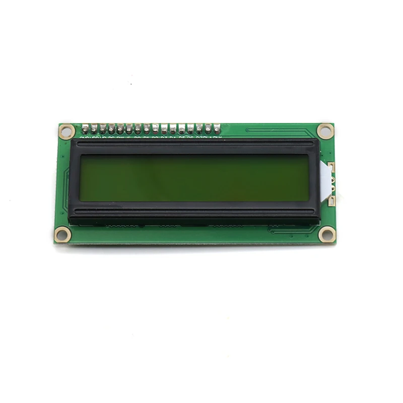 Modulo display LCD1602 I2C IIC Schermo blu verde 5V 16x2 Adattatore modulo display caratteri Llate per Arduino ﻿