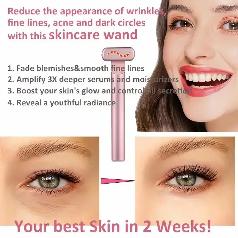 مكركرنت الاهتزاز العين مدلك الاستخدام المنزلي درجة حرارة ثابتة العلاج الحراري العناية بالعين جهاز الجمال لتقليل الهالات السوداء #4