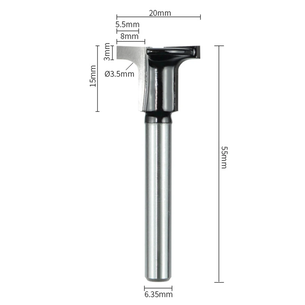 1 PC Router Bit สําหรับงานไม้ 1/4 นิ้ว Round Shank CUTTER Router Bit Milling CUTTER เครื่องมือเปลี่ยนชิ้นส่วน