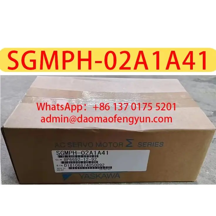 SGMPH-02A1A41 Brand New Servo Motor Original Genuine 1-year warranty In Stock，SGMPH 02A1A41