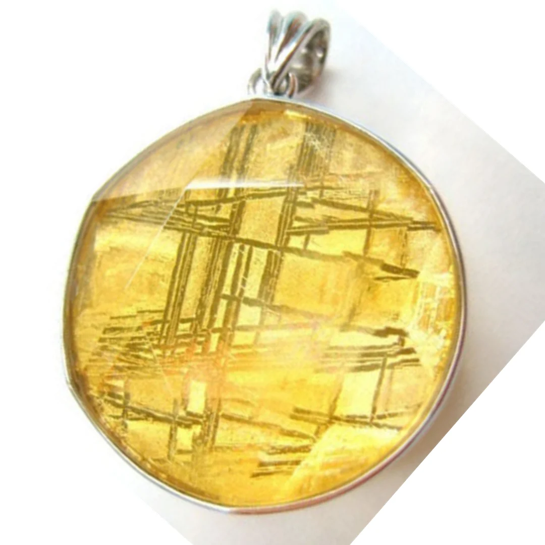 Top Natural Gibeon Iron Moldavite Meteorite David Star Pendant For Women Men Gold Plated 925 Silver Energy Gemstone AAAAA
