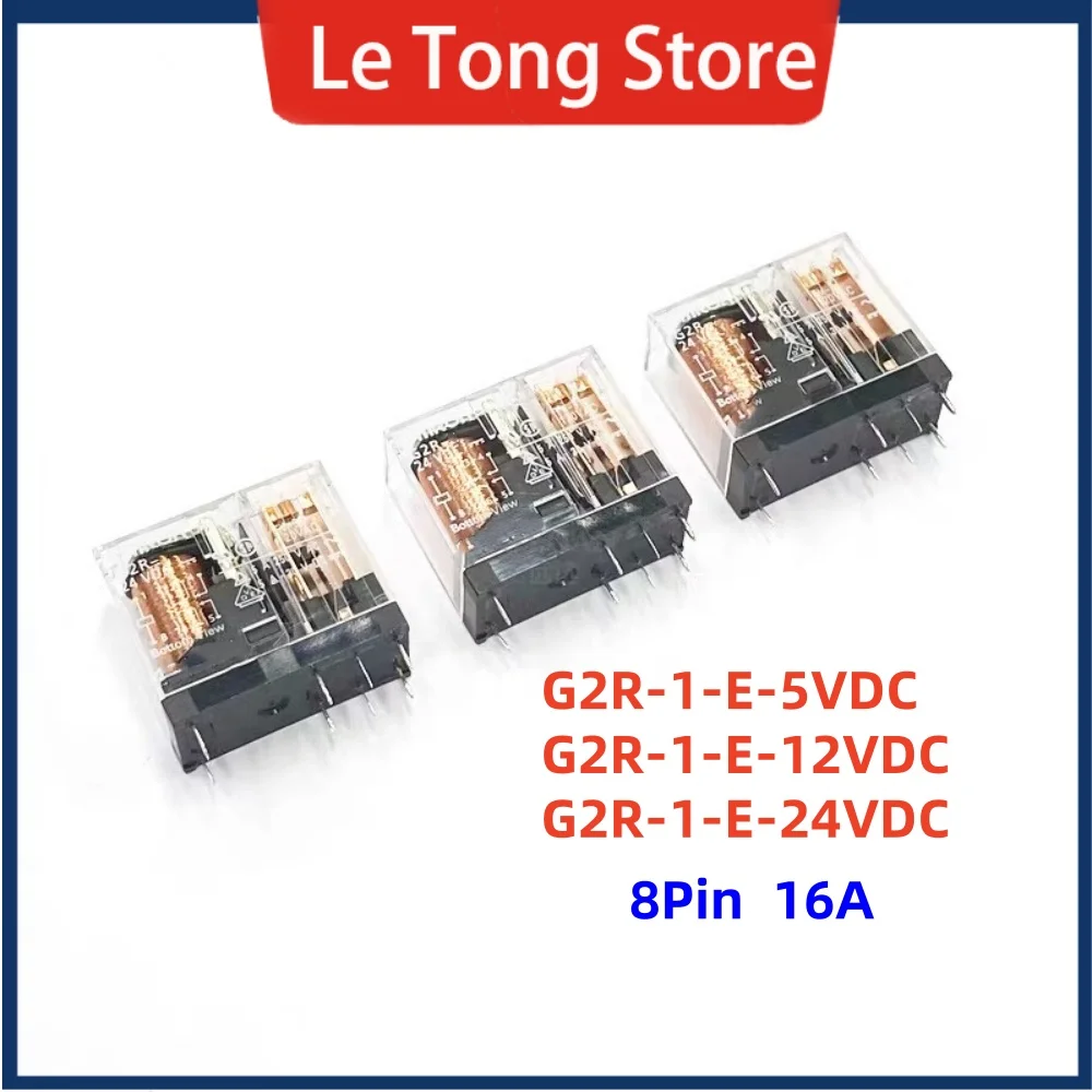 

1 шт. 3 шт. 5 шт./лот G2R-1-E-5VDC G2R-1-E-12VDC G2R-1-E-24VDC 5 В 12 В 24 В DIP-8 Один открытый, один, закрытый, 8-контактный, 16 А, электромагнитное реле