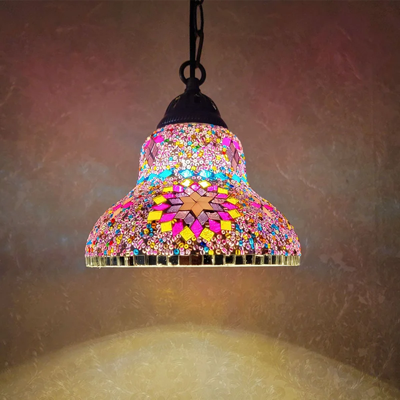 エキゾチックでロマンチックなトルコ風通路-クラシックなホームステイ-モザイクの入り口-新疆レストラン-ライトラグジュアリークラブ-シングルヘッドシャンデリア